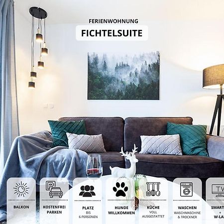 Die Fichtelsuite 1-6 Pers Ferienwohnung Nahe Ochsenkopf Sued 800M In Fleckl Варменштайнах Экстерьер фото